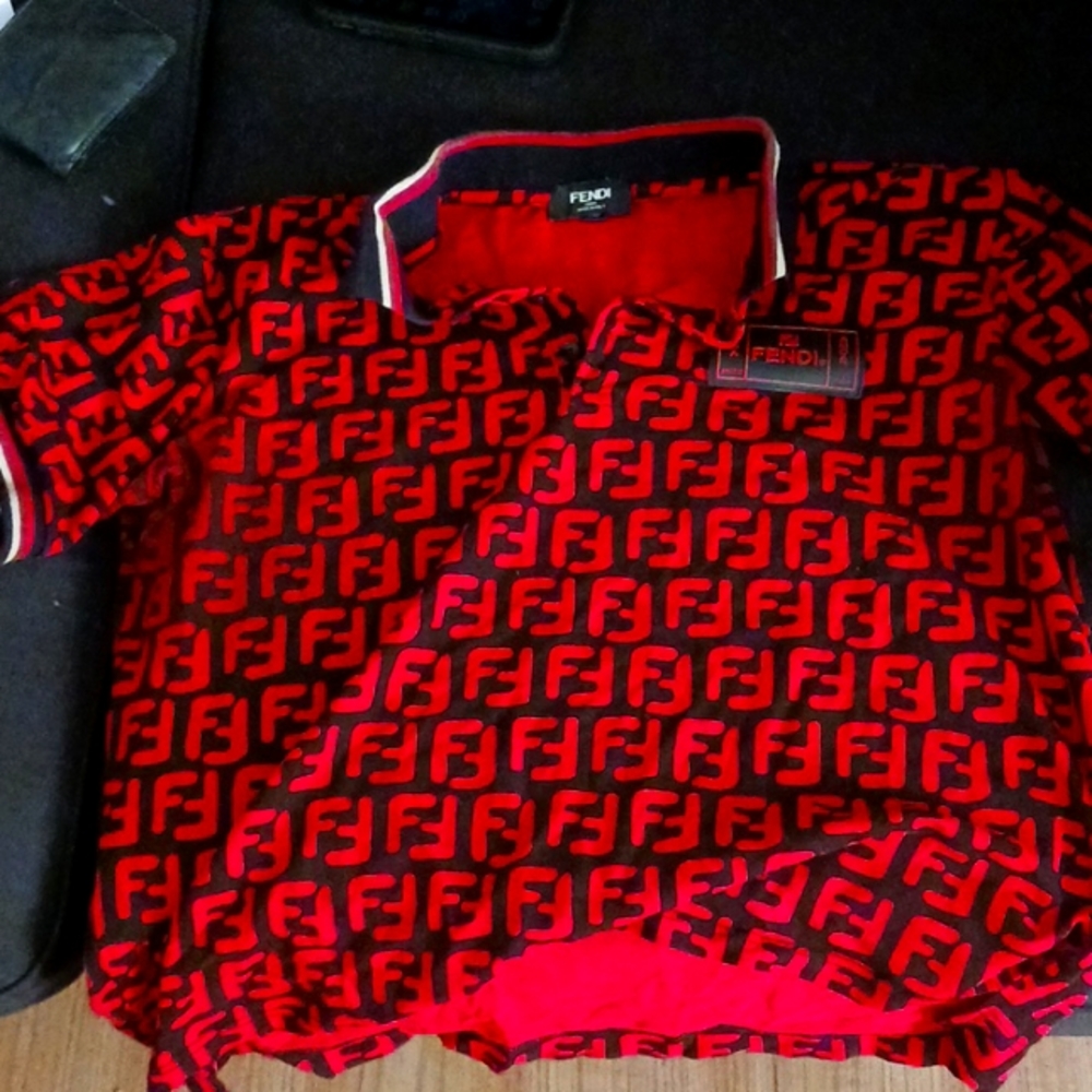 Fendi polo shirt XL